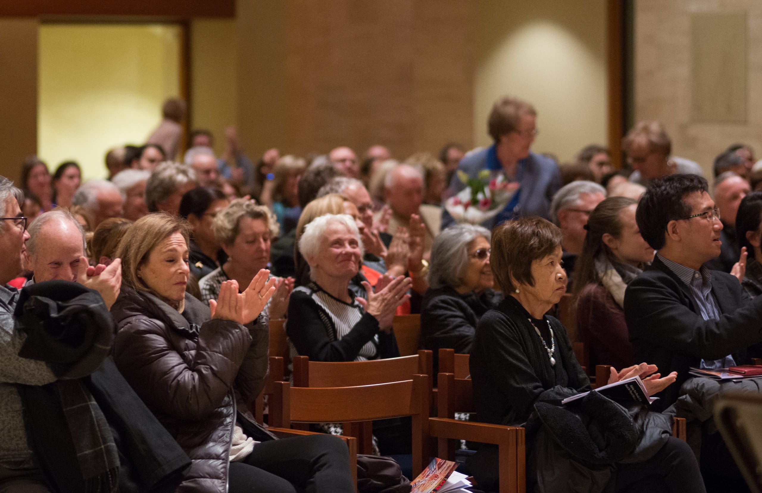 Photograph of the Ridgewood Symphony Orchestra audience.