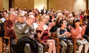 Photograph of the Ridgewood Symphony Orchestra audience.