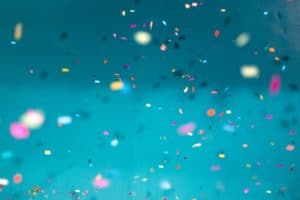 Stock Image of Confetti